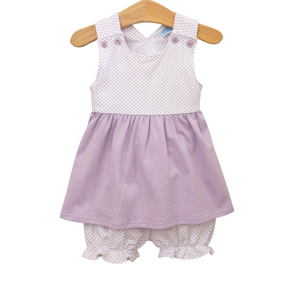 Addie Bloomer Set- Lavender