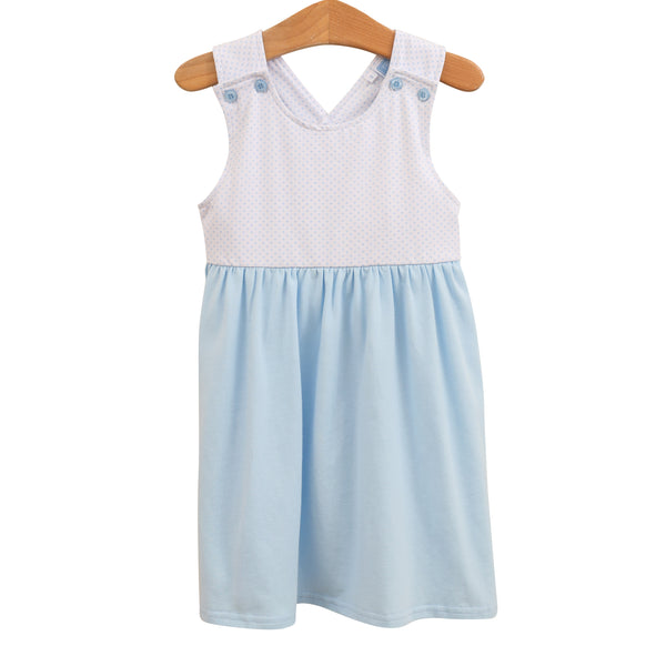 Addie Dress- Light Blue