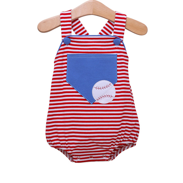 Baseball Pocket Sunsuit