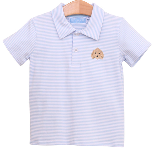 Puppy Trio Embroidery Polo