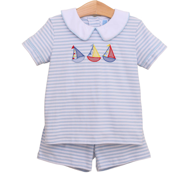 Sailboat Short Set