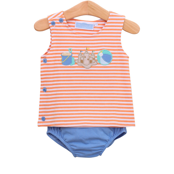 Sandcastle Trio Diaper Set