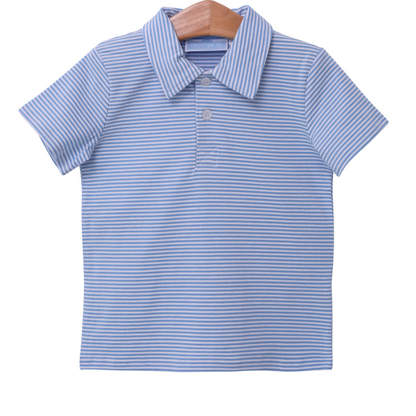 Henry Polo- Cornflower Stripe