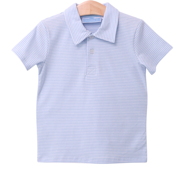 Henry Polo- Light Blue Stripe