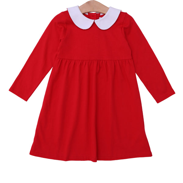 Claire Dress- Red