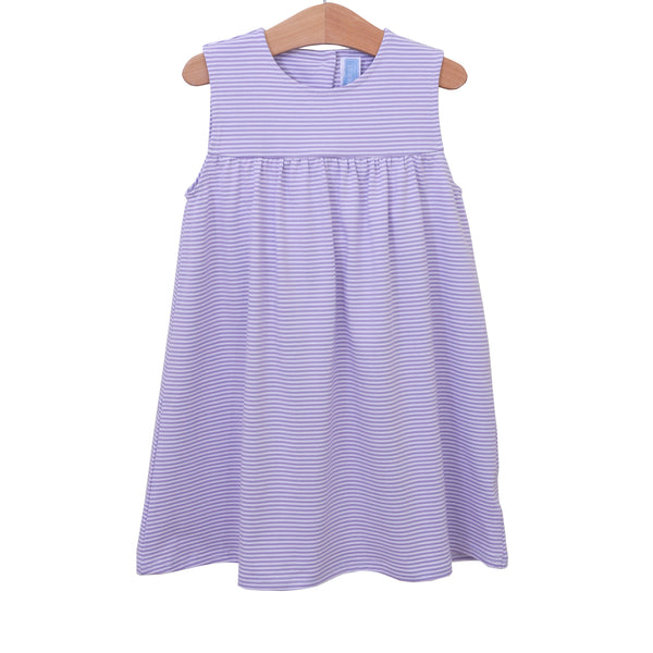 Jillian Jumper- Lavender Stripe