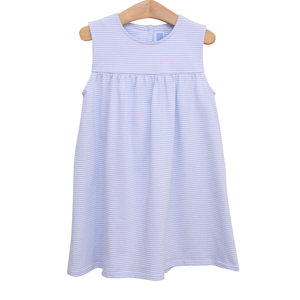 Jillian Jumper- Light Blue Stripe