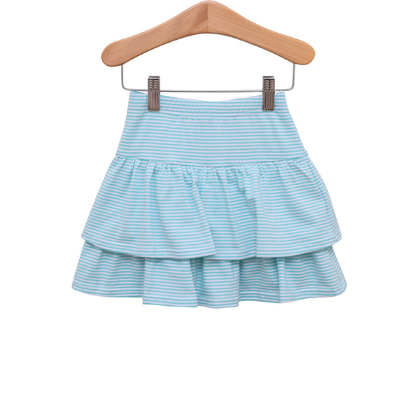 Rosemary Skort- Mint Stripe