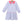 Katherine Dress- Light Blue Stripe/Pink