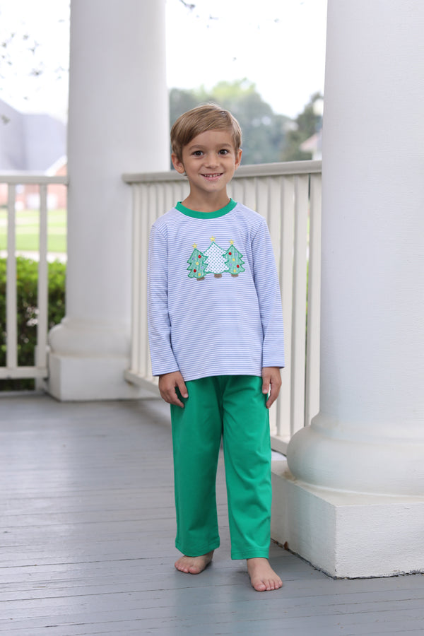 Christmas Tree Pants Set