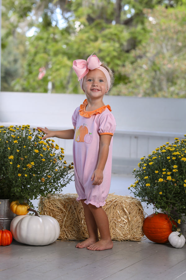 Pumpkin Patch SS Romper