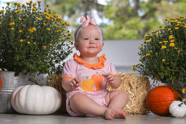 Pumpkin Patch SS Romper