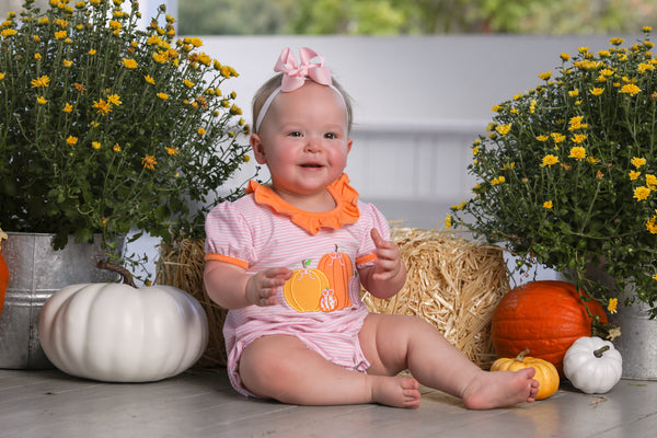 Pumpkin Patch SS Romper