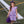 Lucy Game Day Dress- Purple Stripe