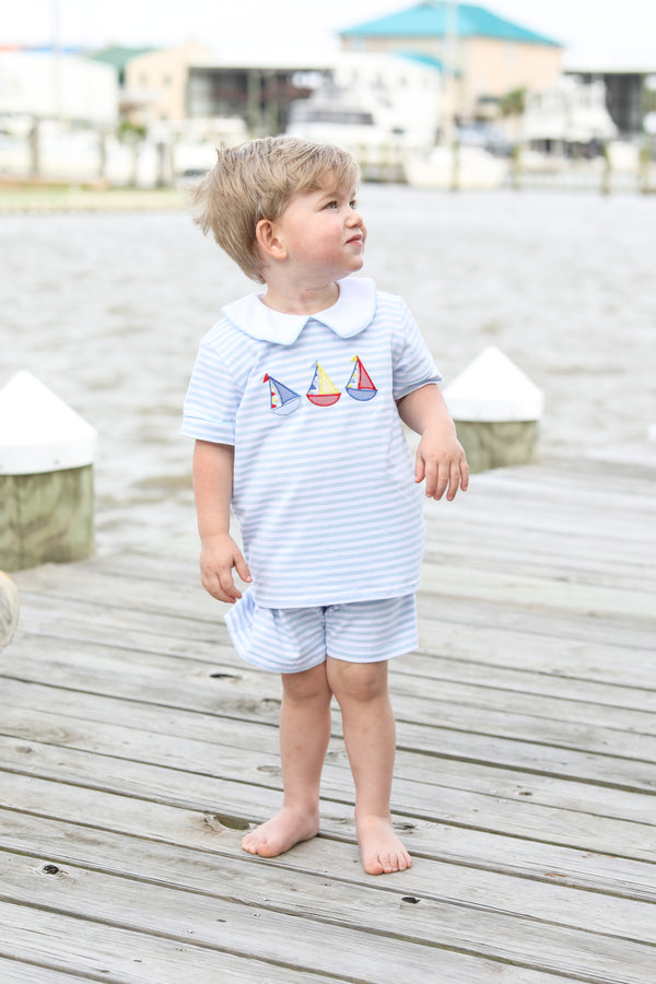 Sailboat Short Set