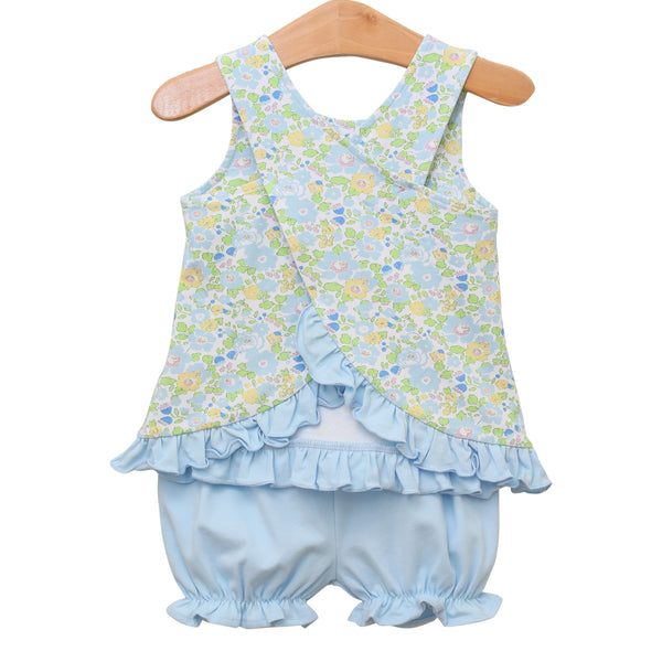 Blooming Floral Swing Back Bloomer Set