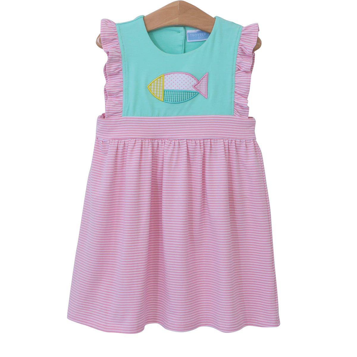 Color Block Fish Dress – Trotter Street Kids