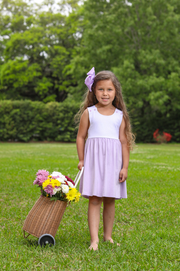 Addie Dress- Lavender