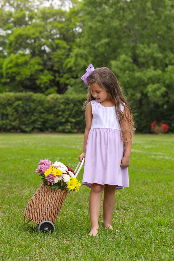 Addie Dress- Lavender