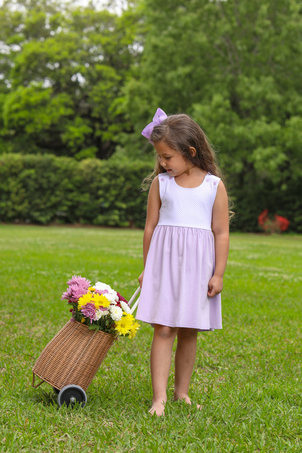 Addie Dress- Lavender