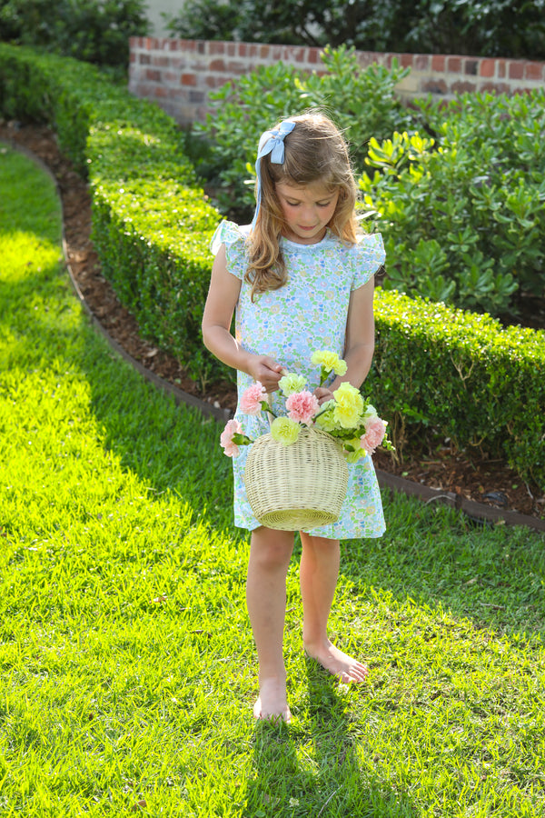 Blooming Floral Ruffle Dress