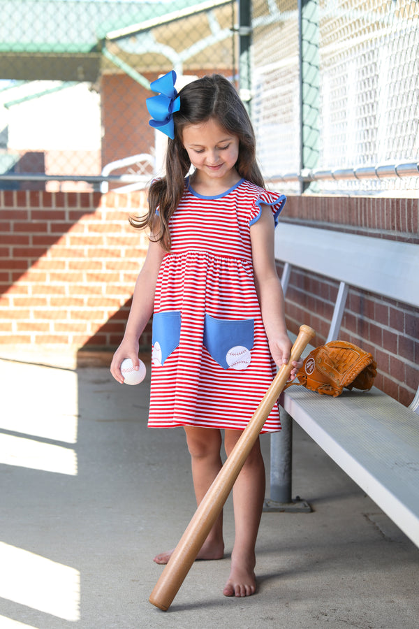 Baseball Pocket Dress