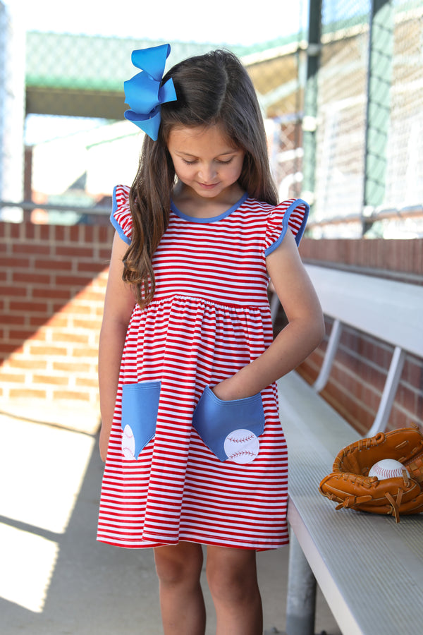 Baseball Pocket Dress