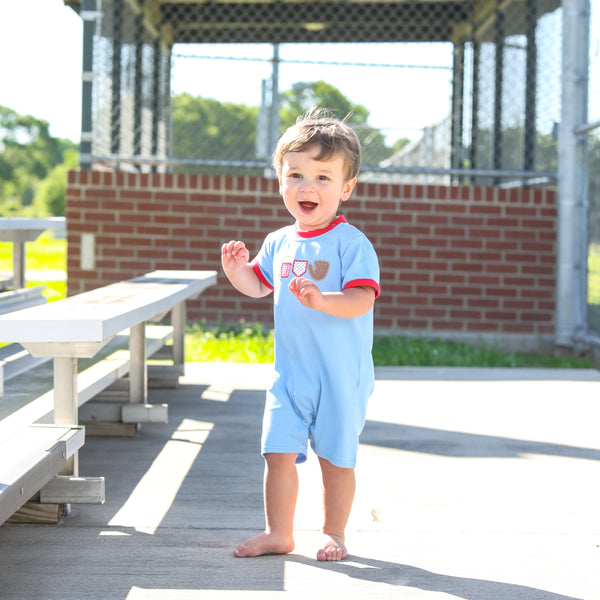 Take Me Out To The Ballgame Romper