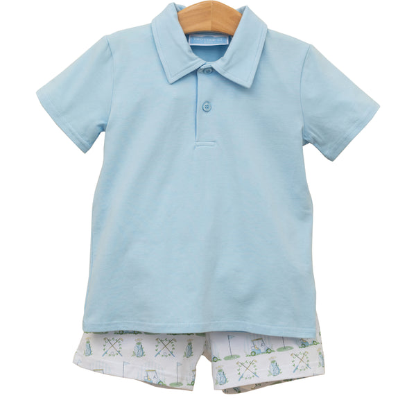 Hole in One Polo Short Set