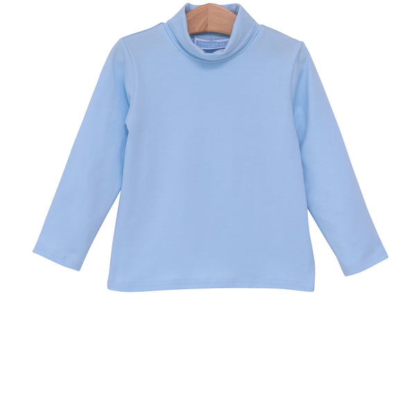 Taylor Turtleneck- Light Blue