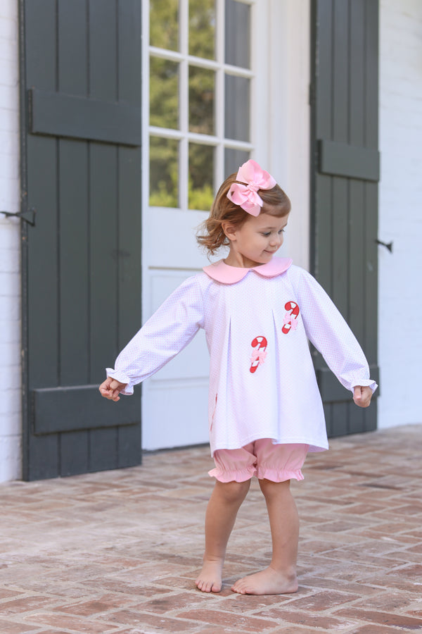 Candy Cane Bloomer Set