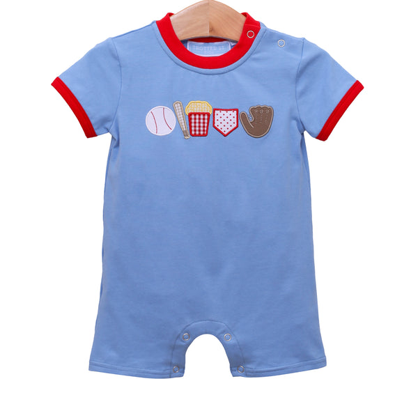 Take Me Out To The Ballgame Romper