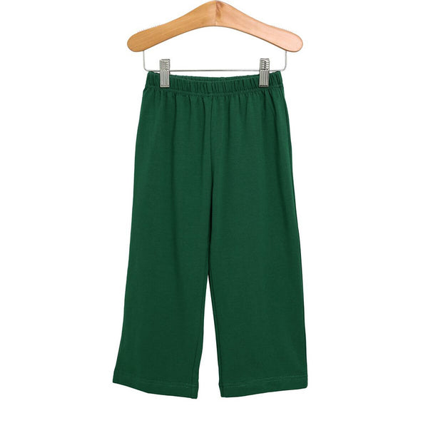 Knit Pants- Hunter Green