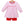 Ellie Bloomer Set- Light Pink Stripe/Red