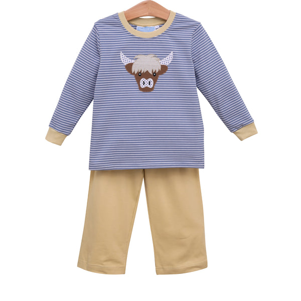 Highland Cow Pants Set