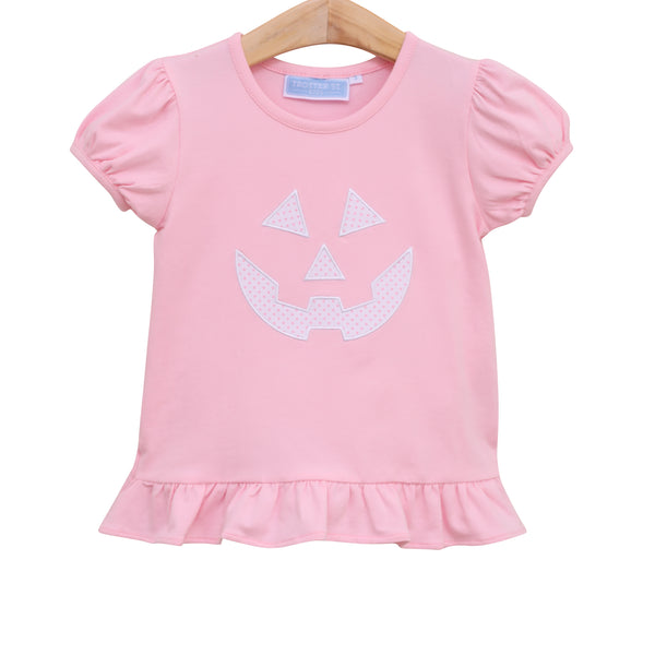 Jack O'Lantern Shirt- Pink