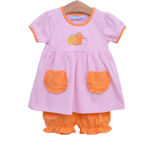 Pumpkin Patch SS Bloomer Set