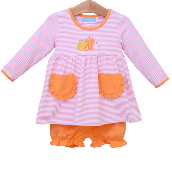 Pumpkin Patch LS Bloomer Set